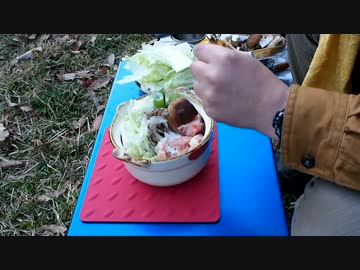 【鍋】冬も独りでキャンプに行こう！2015 その1【のんびりセローで】