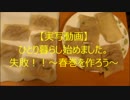 【実写動画】ひとり暮らし始めました。失敗～春巻きを作ろう～