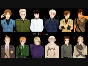 【ＡＰヘタリア】枢連が汝は人狼なりや？１２人村～初日・２日目～