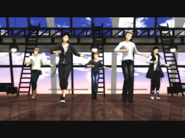 【MMDHQ!!】梟谷の5人で唯我独尊ONLY ONE