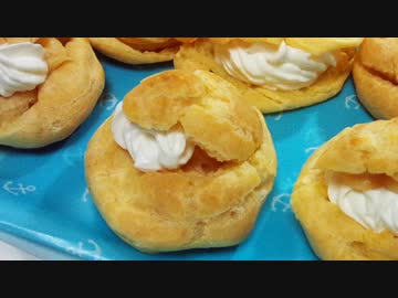 シュークリーム【嫌がる娘に無理やり弁当を持たせてみた】