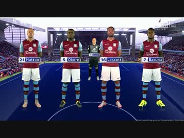 【プレミアリーグ15-16フルハイライト】アストン・ヴィラ vs アーセナル