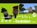 CustomNPCsでハーレム作って異世界でChocolateQuestを攻略する 09 【Minecraft】