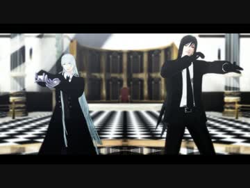 【MMD刀剣乱舞】太郎と江雪のロミシン【お着替え＋おまけ】