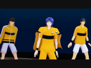 【テニプリMMD】三強でPerfume GLOBAL