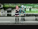 [MMD]アルゴリズム体操を社畜ちゃんとミクに踊ってもらいました。