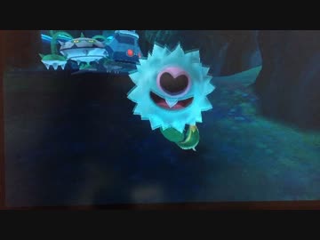 ポケパーク２BW ナットレイがドータクンを撞くだけの動画