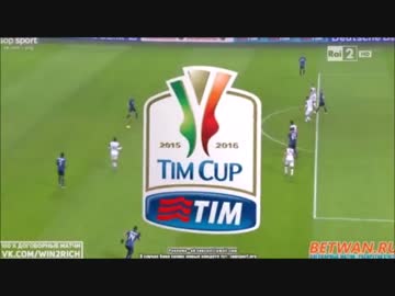 【ロングハイライト】15/16 コッパイタリア5回戦 インテルvsカリアリ