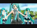 【ＭＭＤ】 カイ式、らぶ式、コロン式ミクで『プラチナ』 in DANCEROID Ver