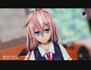 【社畜ちゃんMMD】　社畜ちゃんに格好良く踊ってもらいました　【BURNING】