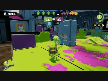 Splatoon 第3回sycup 18ブロック Mz ばぶちゃむ視点5戦目 ラピブラ Nicozon
