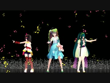 【MMD】WEキャラクターパーティーポリッドスクリーン用動画その１