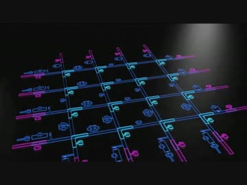 D-Wave Systems 128 qubit processor - Inside the chip