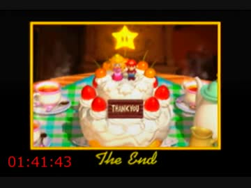 スーパーマリオ64☆120枚RTA 1時間41分43秒 part4