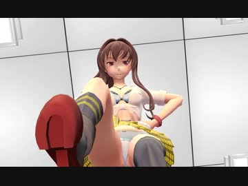 【MMD】艦これ大和さんに踏まれてみた結果です
