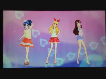 【アイカツ!】 START DASH SENSATION いちご あおい 蘭