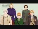 【APヘタリアMMD】連合 DE ５MEN 記念インタビュー【ゆっくりトレス】