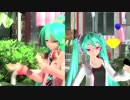 【MMD】ナチュミクさんで愛言葉　DIVA風カメラ配布とDIVAを比較してみた