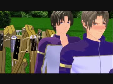 【ＭＭＤ刀剣乱舞】ジャージのみなさんといっしょ！【へし切長谷部】
