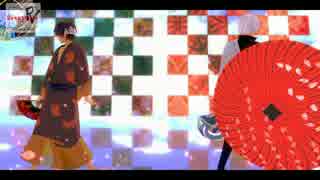 【MMD銀魂】銀さんと高杉くんでドーナツホール