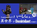 CustomNPCsでハーレム作って異世界でChocolateQuestを攻略する 10 【Minecraft】