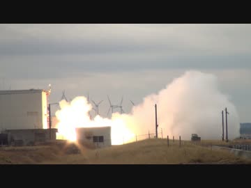 強化型イプシロンロケット２段モータ（Ｍ－３５）真空地上燃焼試験