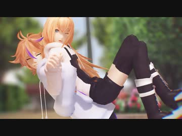 【MMD刀剣乱舞】とんとんまーえ！【後藤・乱】※音ズレ修正版
