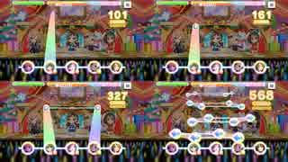 【デレステ】 Snow Wings 【全難易度 フルコンボ比較動画】