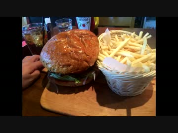 アメリカンダイナー・バー＆グリルのアメリカンメガバーガー