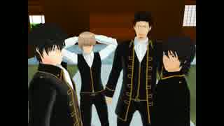 Mmd銀魂 神楽の家出 真選組と有頂天ビバーチェ ニコニコ動画