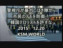 警視庁が暴力しばき隊から市民のデモを防衛！韓国テロリストを許すな