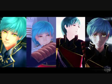 【MMD刀剣乱舞】 一期一振洋楽メドレー 【合作】