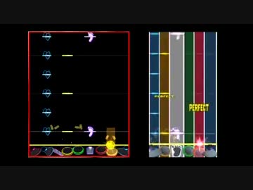 【GITADORA】SUZY AND THE TIME MACHINE 赤D比較動画【Vシリーズ】