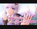 年間結月ゆかりランキング2015 後編