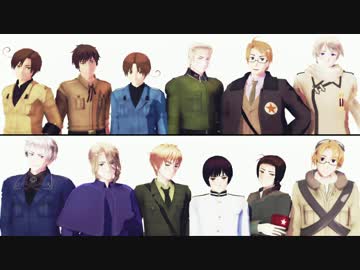 【APヘタリアMMD】どうしてこんなことに…【予告風の様な寸劇の様な】