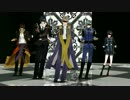 【MMD刀剣乱舞】GENTLEMAN【倶利伽羅、光忠、長谷部、青江、薬研】