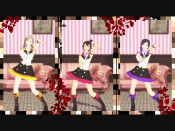 【MMD】聖夜にLove Logic【やくビギ!】