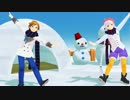 【APヘタリアMMD】ラド君とクーゲルで好き！雪！本気マジック