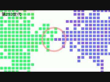 言語の広がりをシミュレートしてみた①