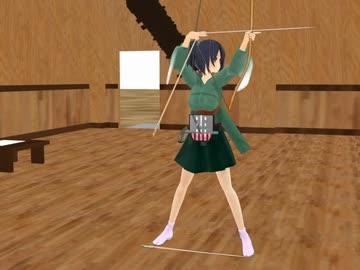 射技モーション作り中