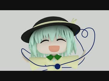 【MMDモデル配布】⌒ヮ⌒【兼Blender講座】