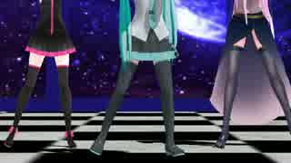 【MMD】ねぎとろドリルでヒビカセ【初音ミク＆巡音ルカ＆重音テト】