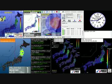 【緊急地震速報】2015年12月26日1時42分頃　岩手県沿岸北部【最大震度3】