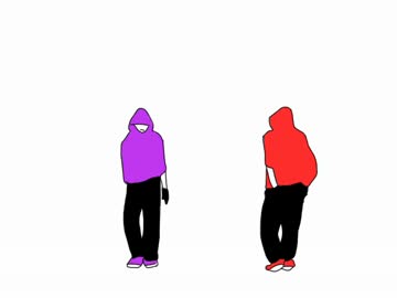 【手描きおそ松さん】六つ子を踊らせたかった【未完】