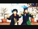 【MMD青エク】奥村兄弟でSummerRain【ハッピーバースデー】
