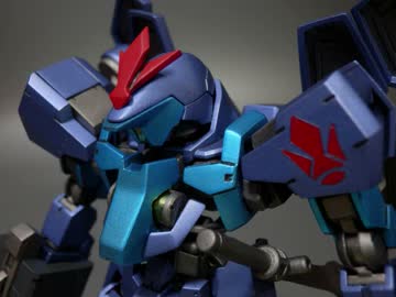 HGグレイズをちょっと気合を入れて作ってみた