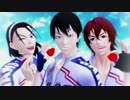 【ペダルMMD】SPLASH FREE【荒北・東堂・新開】