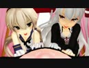 【MMD艦これ】島風と天津風のくすぐり訓練で大破【年末健全】【F/M】