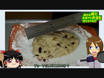 シュトーレン【嫌がる娘に無理やり弁当を持たせてみた】