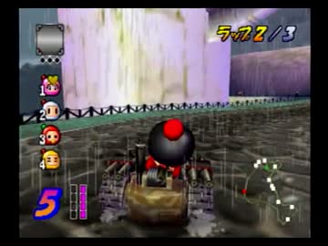 ボンバーマンカート普通にプレイその１６　ランダム１６カップ（１/４）